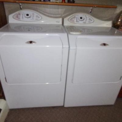 H-35  NEWER MAYTAG WASHER & DRYER