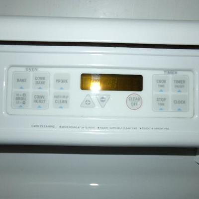 H-37  GLASS TOP STOVE/RANGE/OVEN