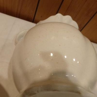 H-40  ANTIQUE BOWL & PITCHER