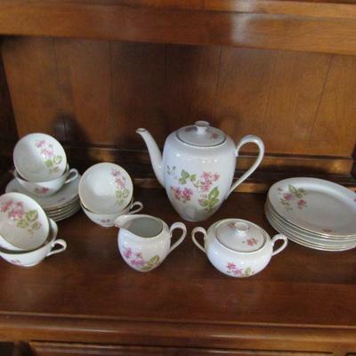 H-55  CHINA TEA SET