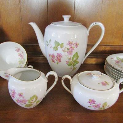 H-55  CHINA TEA SET