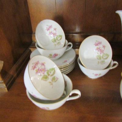 H-55  CHINA TEA SET