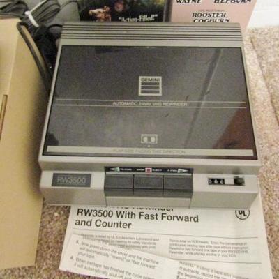 H-64  HEADPHONES, CORDLESS PHONES, MUSICAL COIN BANK AND MORE