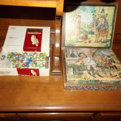 H-75  MARBLES & PUZZLE