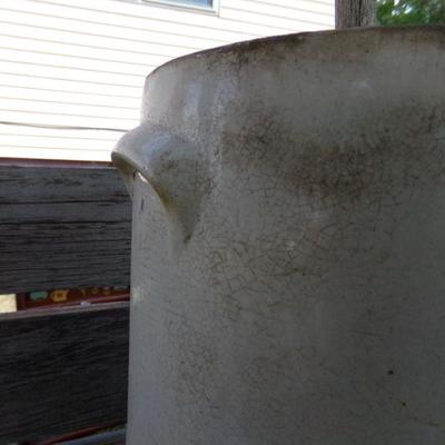 LOT 101  ANTIQUE BUTTER CHURN.  (SG)