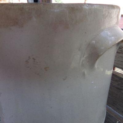 LOT 101  ANTIQUE BUTTER CHURN.  (SG)