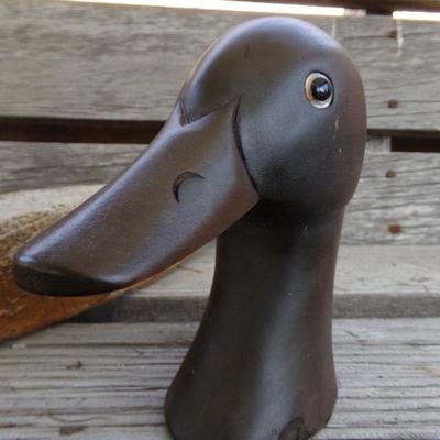 LOT 104  WOODEN DUCKS