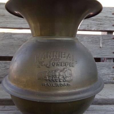 LOT 105  RAILROAD SPITTOON