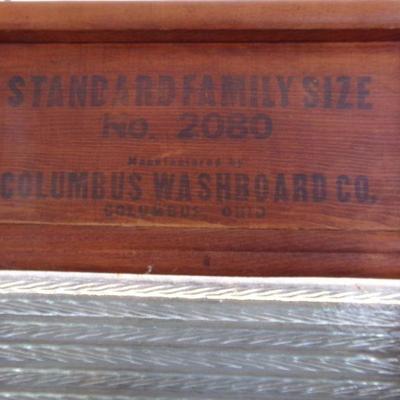 LOT 106  WASHBOARD