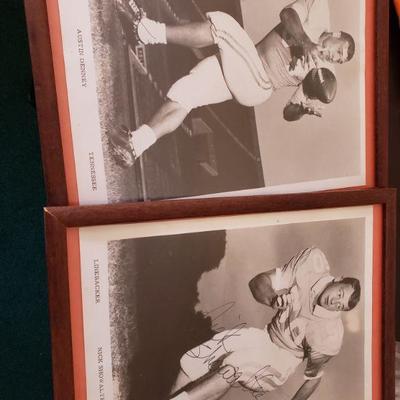 4 Legends of UT football. Signed pictures. 