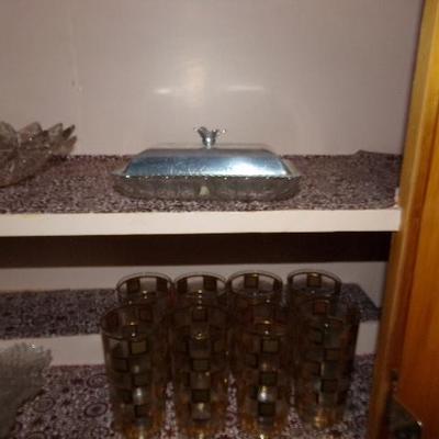 H-76  RETRO DRINKING GLASSES & MORE