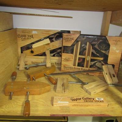B-42  JORGENSEN AND OTHER WOOD CLAMPS   (B)