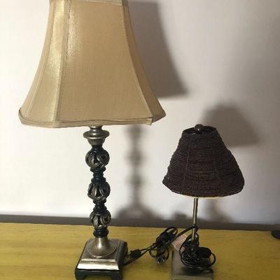 RB3: Pair of Table Lamps