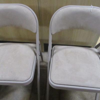 Lot 19 - 4 Folding Chairs - Samsonite