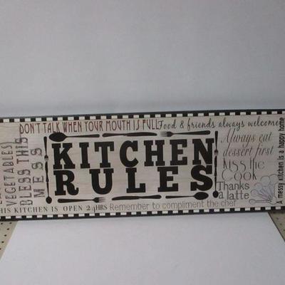 Lot 23 - Kitchen Rules - Home Accents 36