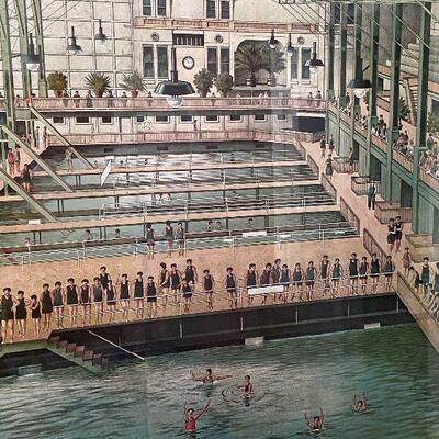 BB1: Sutro Baths 1900, 1977 Print