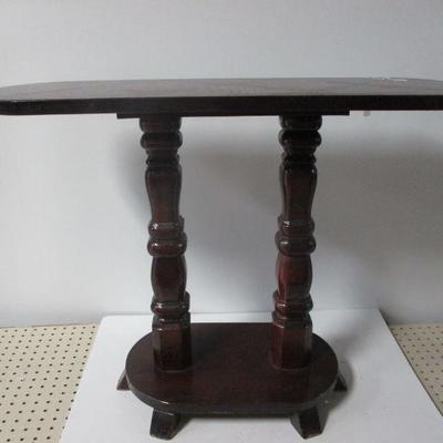 Lot 43 - Oval Shaped Wooden Table