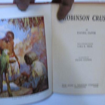 228 Robinson Crusoe Vintage Book