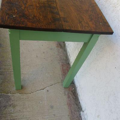 Lot 81 -Vintage Solid Wood Work Or Kitchen Table 