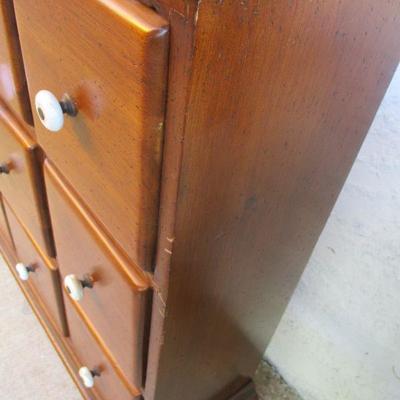 Lot 87 - Nice 9 Drawer Apothecary Stand