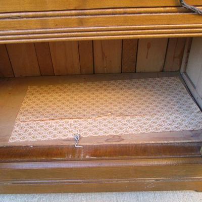 Lot 89 - Vintage Solid Wood Cabinet