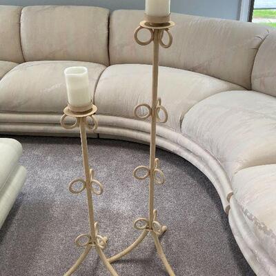 L8: Tall Pillar Candle Holders
