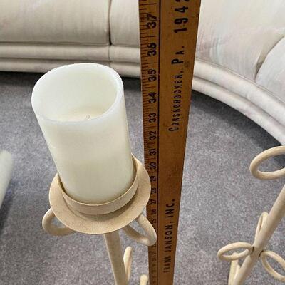 L8: Tall Pillar Candle Holders