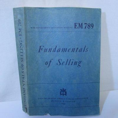 231 Fundamentals of Selling Vintage Book