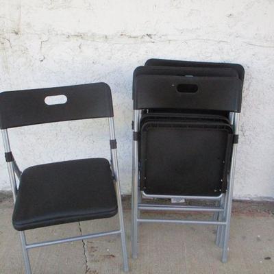 Lot 96 - Cosco Folding Chairs 