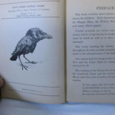 234 Fifty Funny Animal Tales Vintage Book