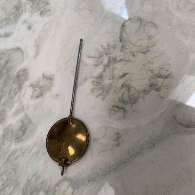 L14: Heavy, Solid, Antique Marble Mantle Clock