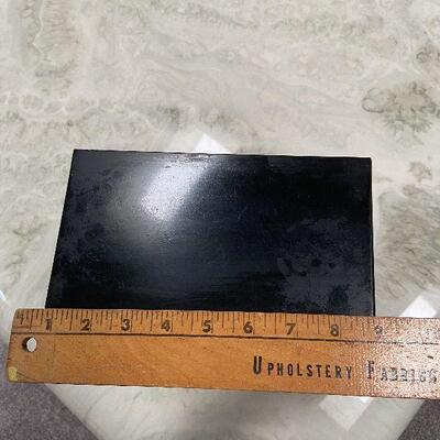 L14: Heavy, Solid, Antique Marble Mantle Clock