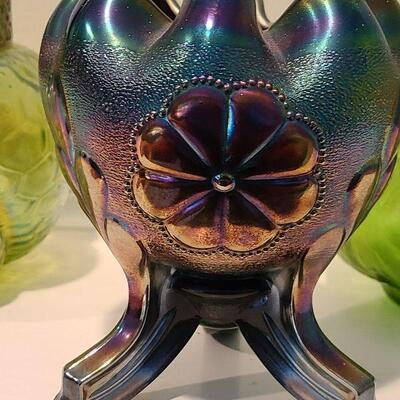 F6: Carnival Like Glass Bowl