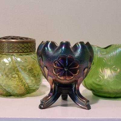 F6: Carnival Like Glass Bowl