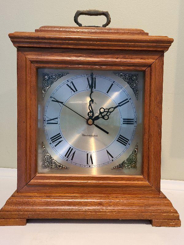 F11 Linden Westminster Mantle Clock