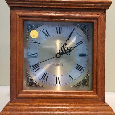 F11: Linden Westminster Mantle Clock