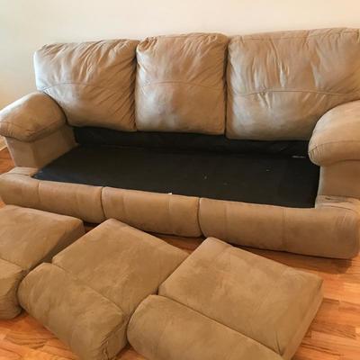 Lot 7 - Plush Sofa