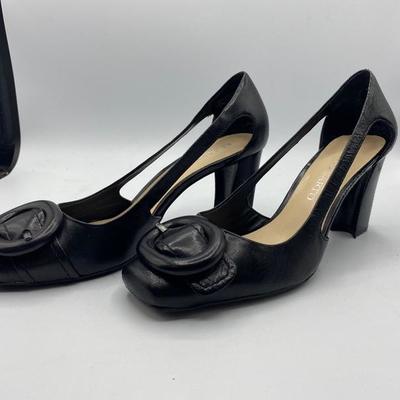 Franco Sarto Black Heels