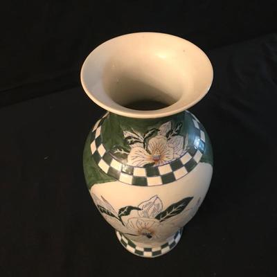 Lot 10 - Framed Local Art & Vase