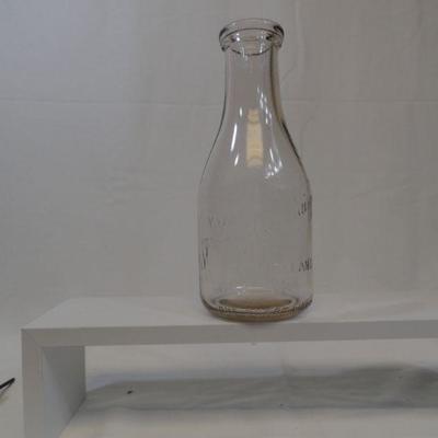 245 St Charles Dairy Quart Milk Bottle