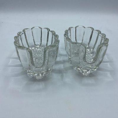 Pair of Princess House Scalloped Spoon Rests