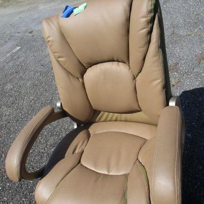 Lot 105 - Leather Office CHair