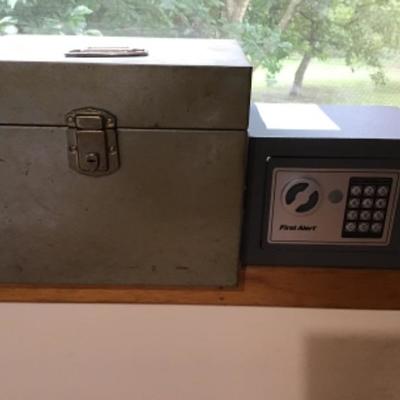 213 Keypad Safe & Metal File Box