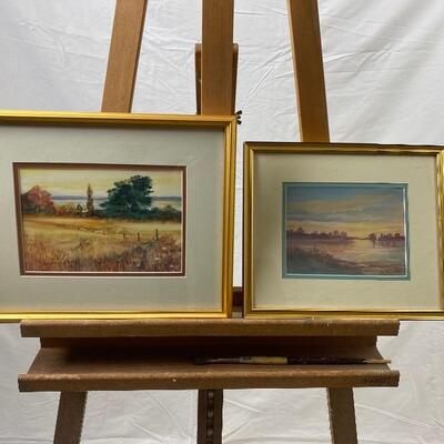 216: Lot of Two Original Artwork  by Jean Ranney Smith