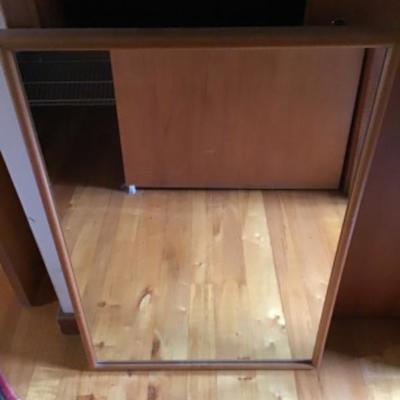 218 Wooden Frame Dresser Mirror
