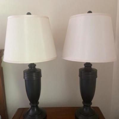 118: Pair of Pottery Barn Lamps 