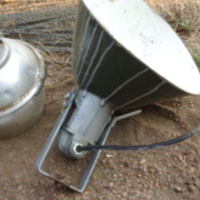 BB-10  OLD LIGHTING FIXTURES AND FENCE SPACERS