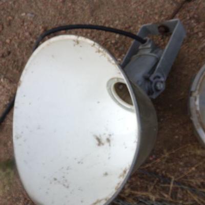 BB-10  OLD LIGHTING FIXTURES AND FENCE SPACERS