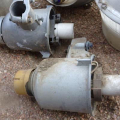 BB-10  OLD LIGHTING FIXTURES AND FENCE SPACERS