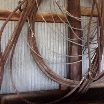 BB-13  DIFFERENT SIZES OF STEEL CABLES